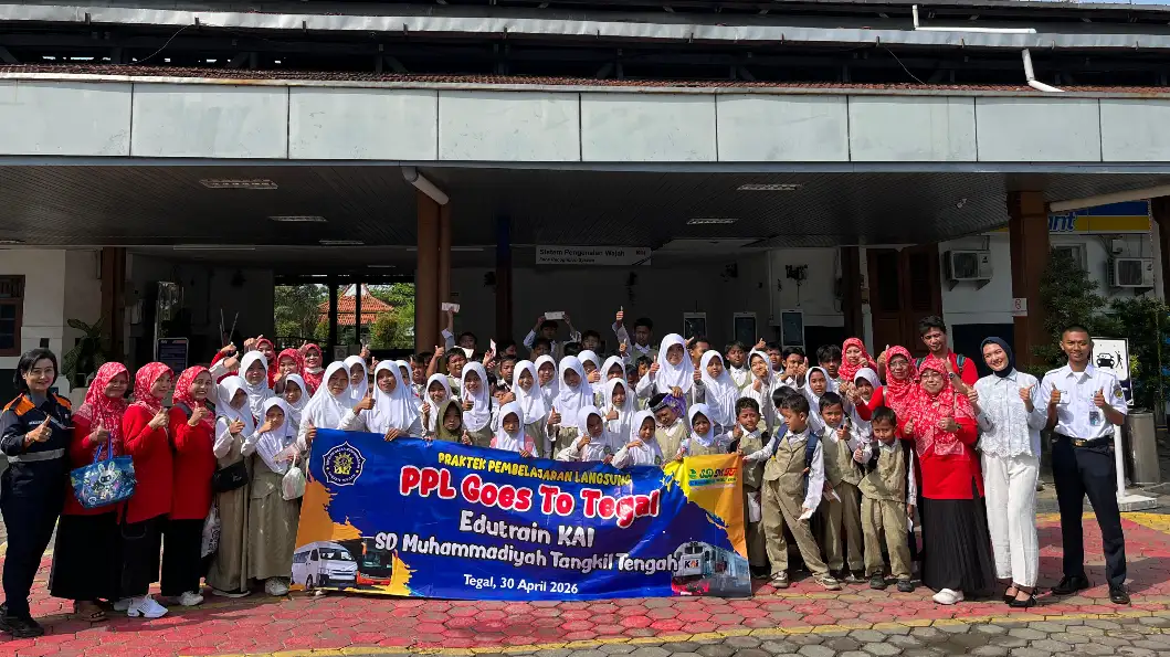 Jelajah Ilmu dengan Kereta Api: Catatan Edutrain SD Muhammadiyah Tangkil Tengah