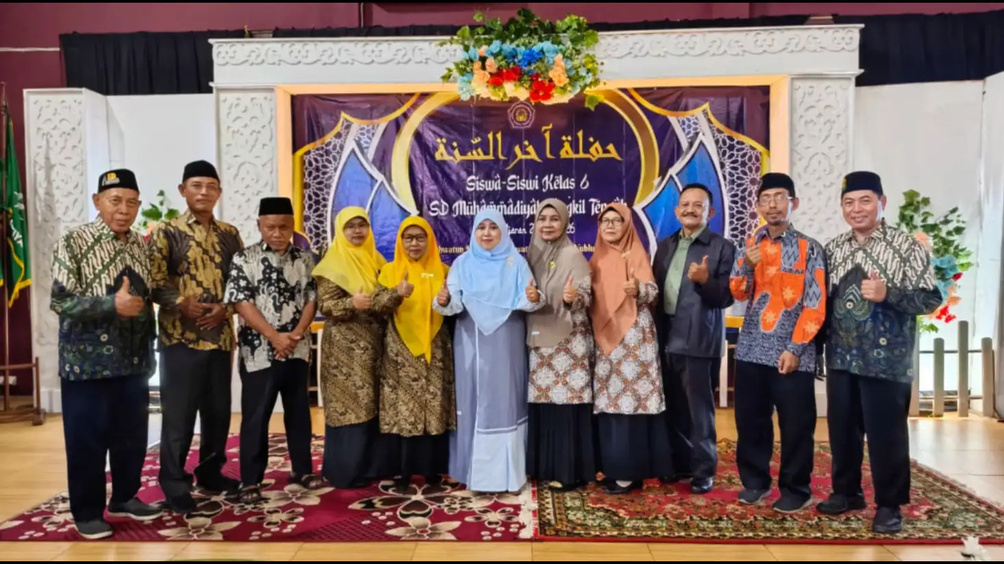 Spektakuler! Haflah Akhirussanah SD Muhammadiyah Tangkil Tengah Berlangsung Meriah Bertema Arabic, Cetak Generasi Berakhlak dan Berprestasi