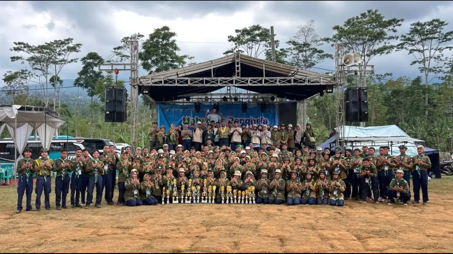 Luar biasa! Kontingen Hizbul Wathan Kabupaten Pekalongan Borong 18 Piala Di Mahrojan Penghela Tingkat Kwarwil Jawa Tengah 2026