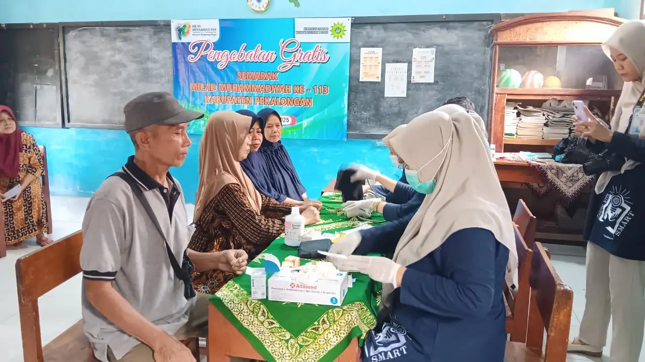 Semarak Milad ke-113, Muhammadiyah Hadirkan Layanan Kesehatan Gratis untuk Masyarakat
