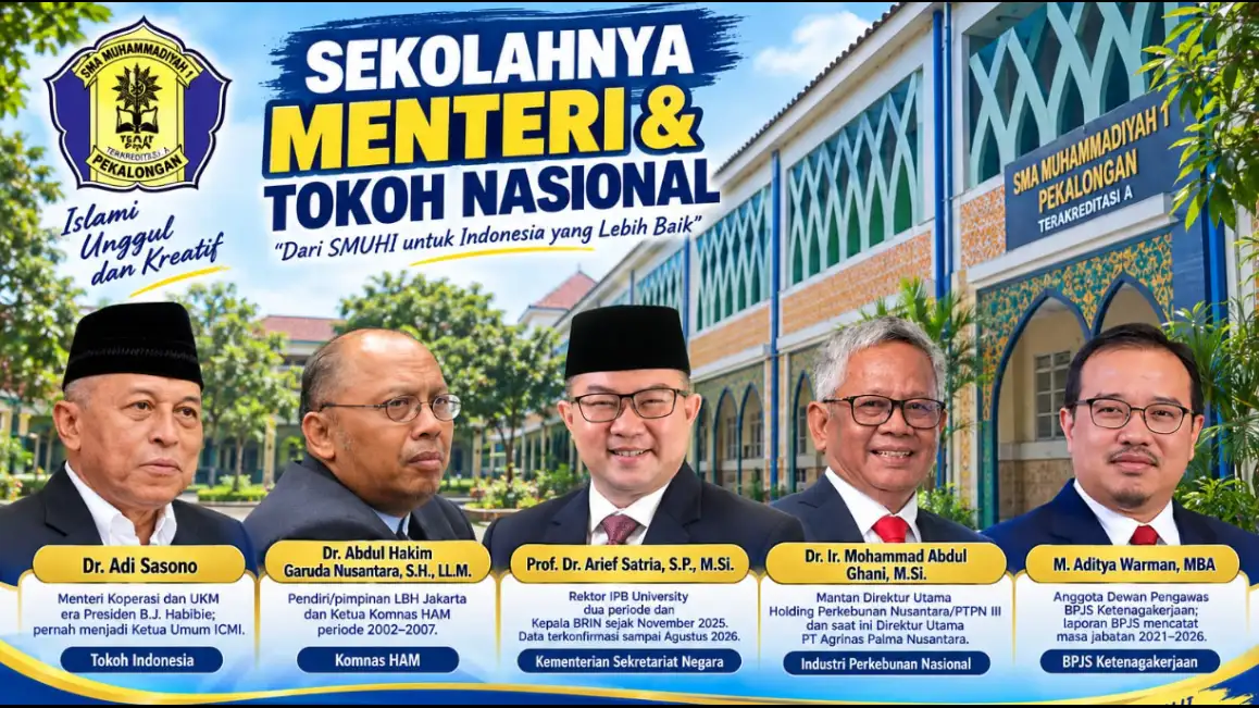 Menegakkan Pilar Bangsa: Mengenal Para Alumni Emas SMA Muhammadiyah 1 Pekajangan Pekalongan